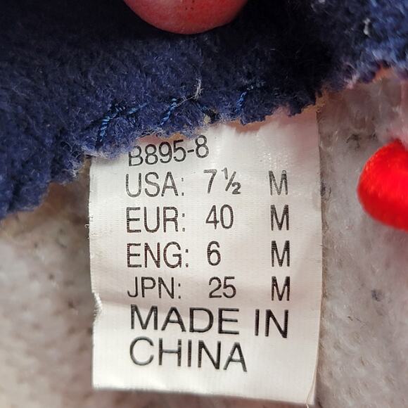 Dexter Men Bowling B895-8 Size 7.5 White Blue Lace Up Low Top Sneakers (189) - Picture 7 of 7